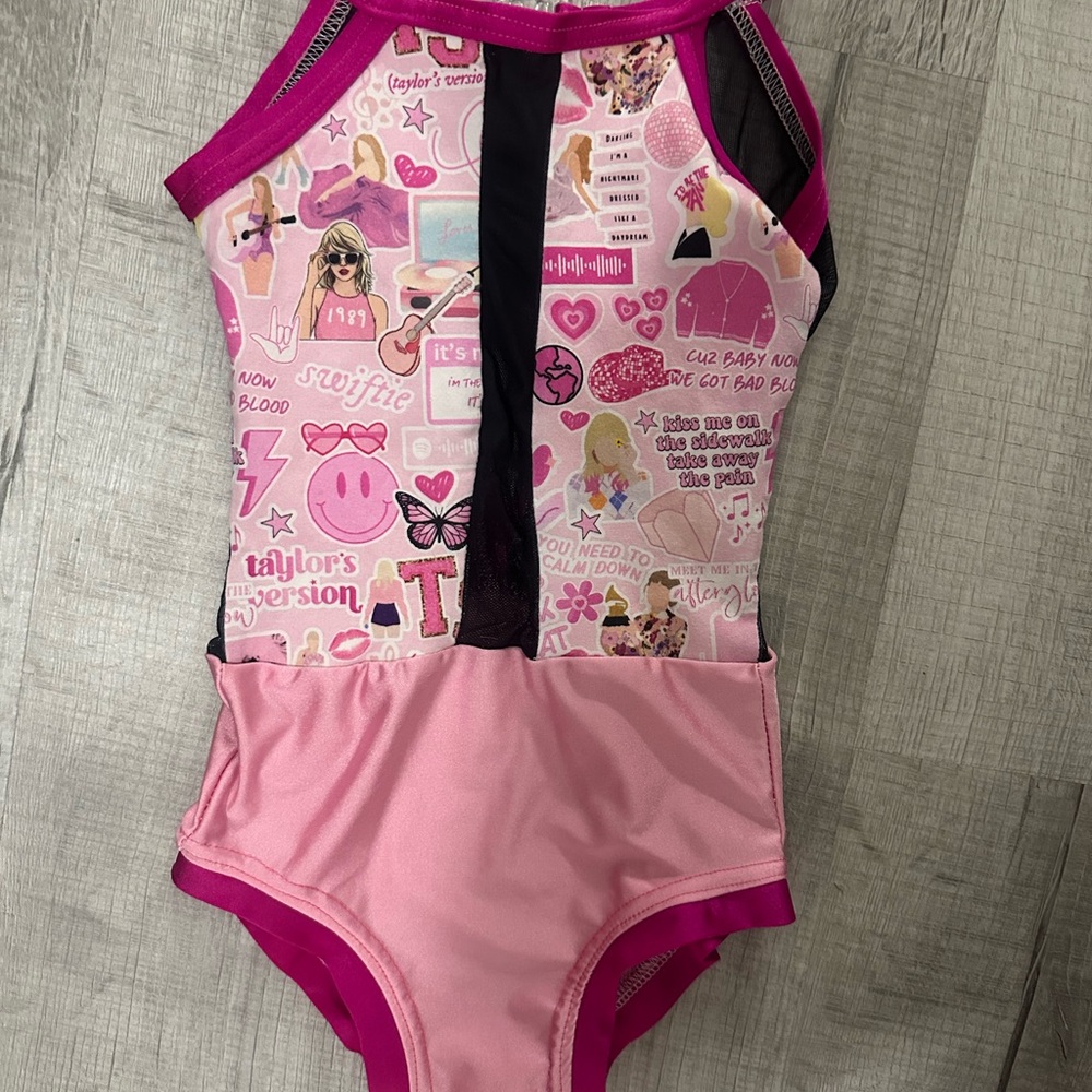 Taylor swift custom gymnastics Leotard size 8